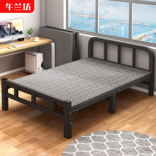 折叠铁床单人床午休床家用简易床成人出租房宿舍办公室午休铁床