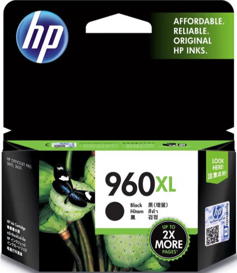 Consumibles de oficina original HP HP960 cartucho de tinta HP960XL cartucho de tinta negro de gran capacidad 3620 cartucho de tinta de impresora