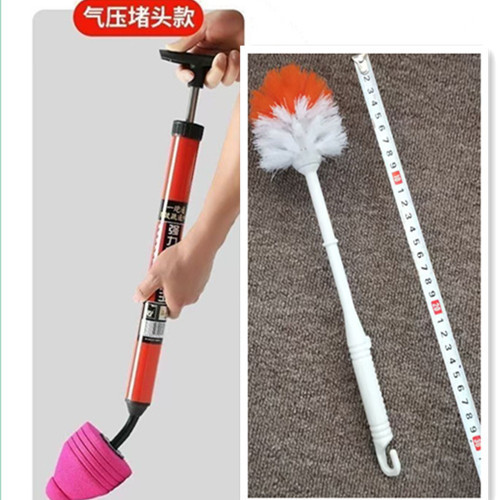 Potente sobrealimentado (pase de un cañón) 1 cepillo de inodoro 1