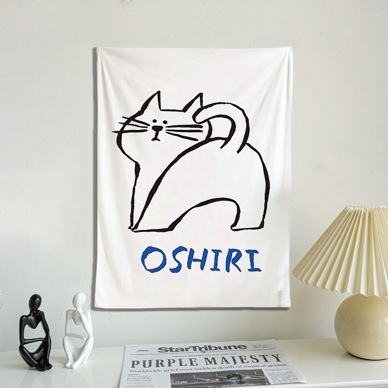 Inswind pintura de líneas artística colgar tela dormitorio sala de estar pared sofá decoración tela de fondo de alquiler transformación