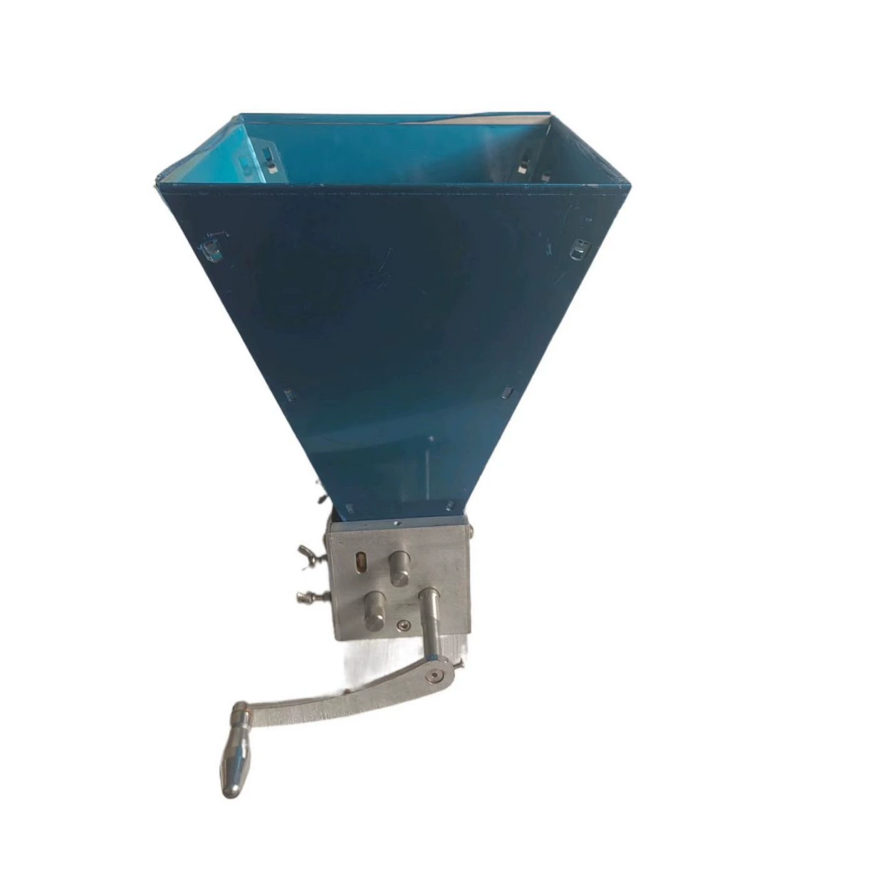 Профессиональная ручная трехвалковая дробилка для пшеницы, ячменя и солода из нержавеющей стали для домашнего пивоварения