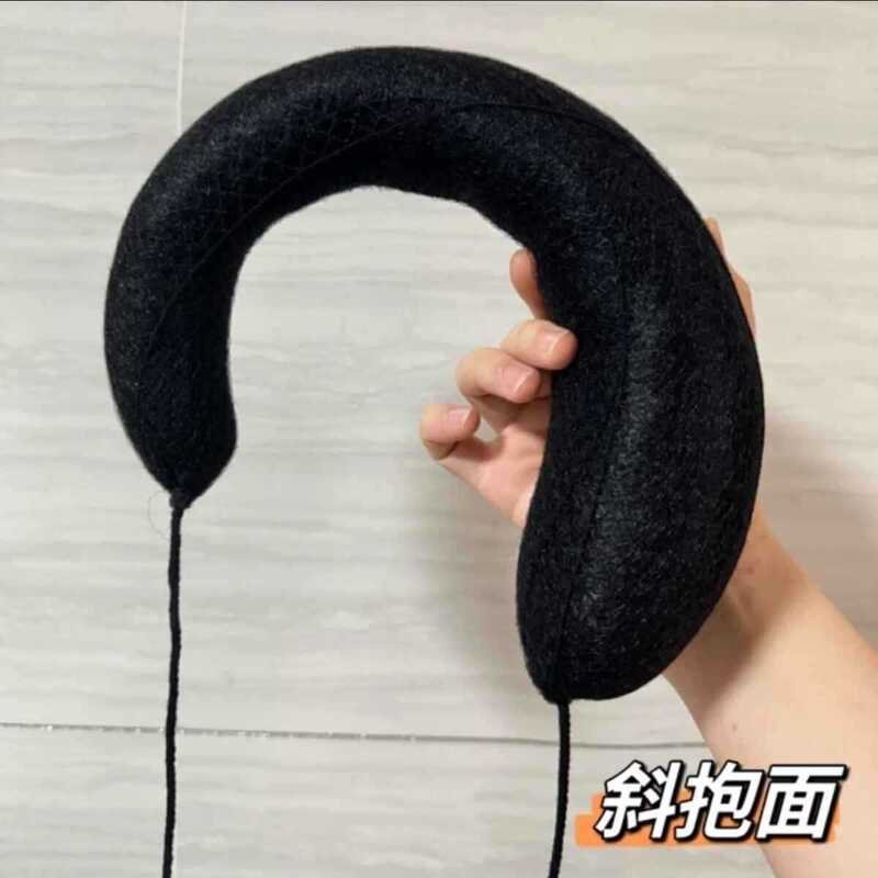 Tang-Style Dowry Bun Hairstyle Base with Wire Rope