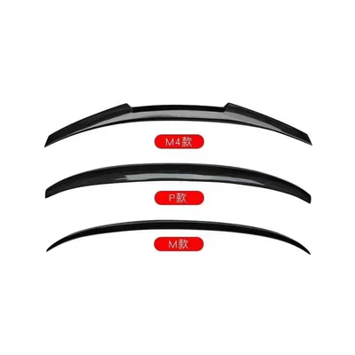 3 Series, M3 kit modification, Big Surrounded - glossy-black-tail-wing