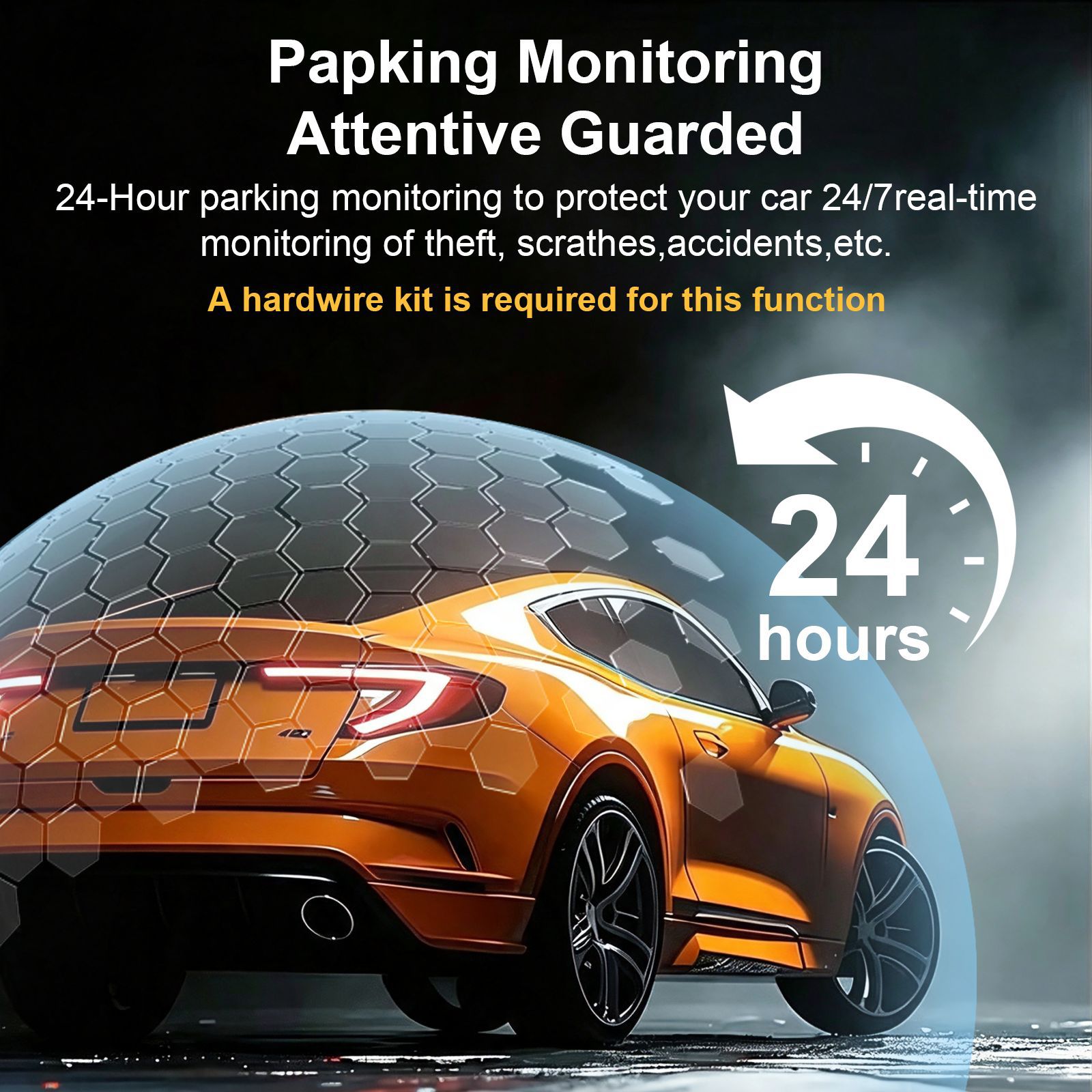 Zkcamspy Cross-Border New Product 360 ° High-Definition 1080P 4-Lens In-Car Front and Rear Dash Cam