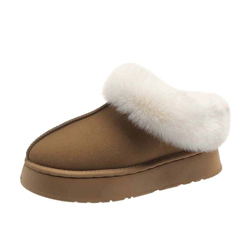 Warm winter boots platform, low shoes, 2024 years