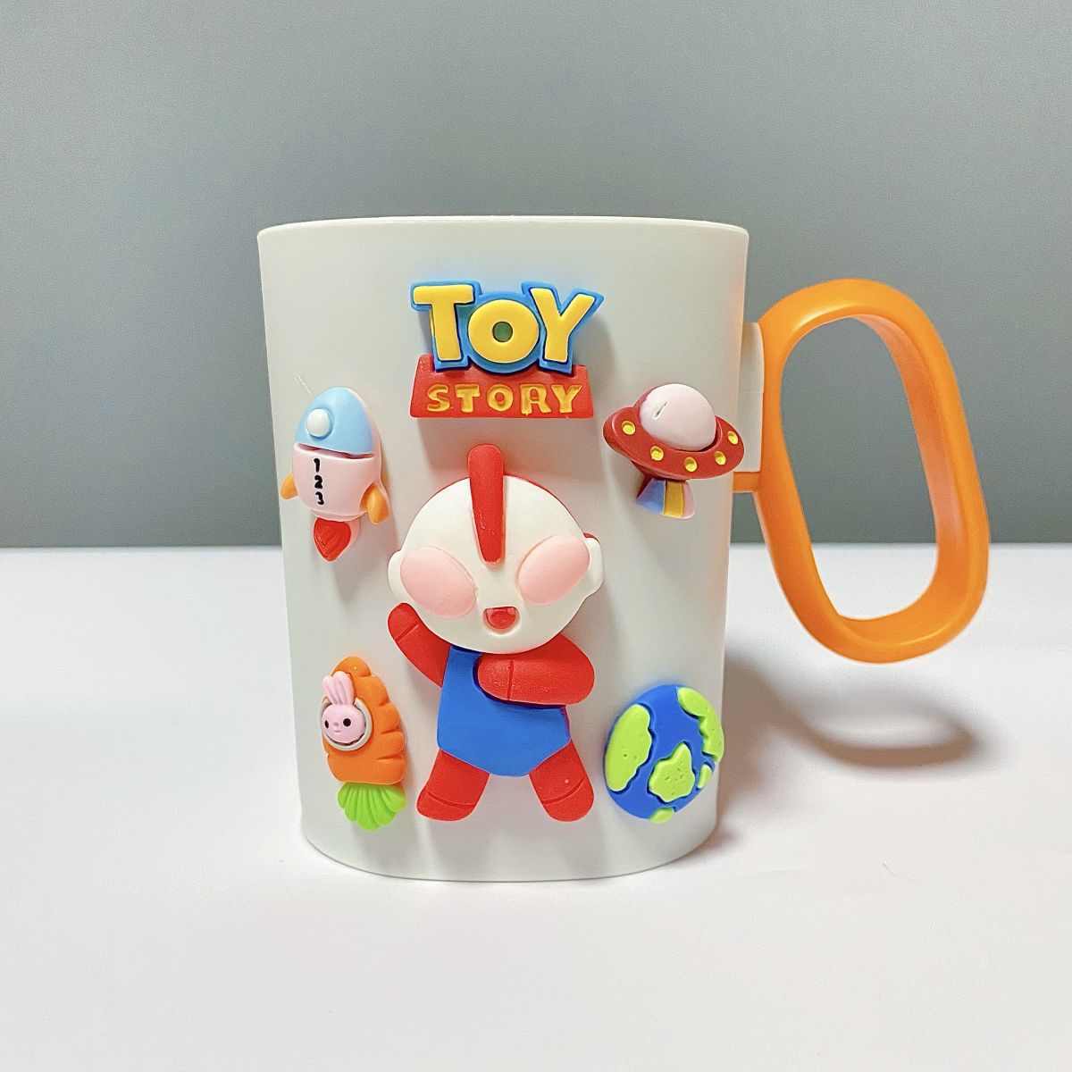 Taza de enjuague bucal taza de cepillo de dientes para niños creativo Red roja taza de cepillo de dientes pareja taza de lavado resistente a la caída niños y niñas estudiante hogar lindo