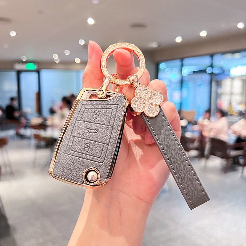 접이식 B형 [스모크 그레이] 싱글백 + 다이아몬드 네잎 클로버 버클