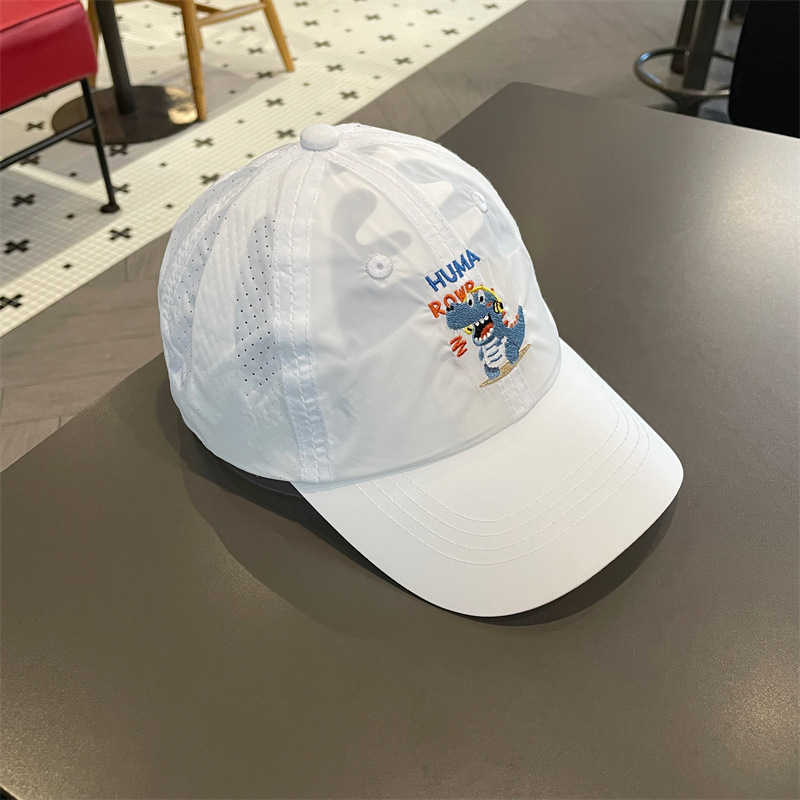 Sombrero para niños verano versión coreana de la gorra de todo fósforo delgada de secado rápido para hombres y mujeres, sombrilla linda para bebés, gorra de béisbol transpirable