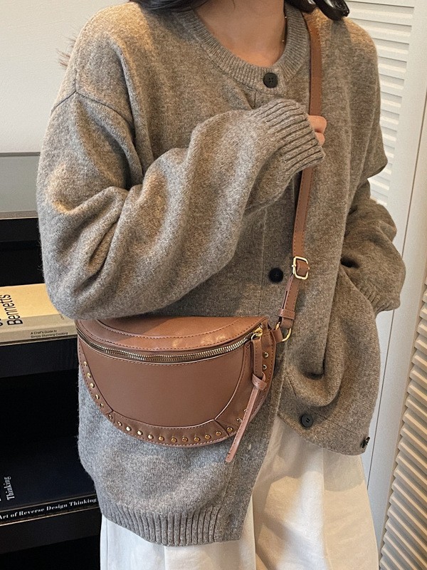 Bolso de pecho retro transfronterizo de mujer, bolso de moda, bolso de pecho deportivo, bolso de cintura de moda, bolso de mujer casual, bolso de cintura image 4