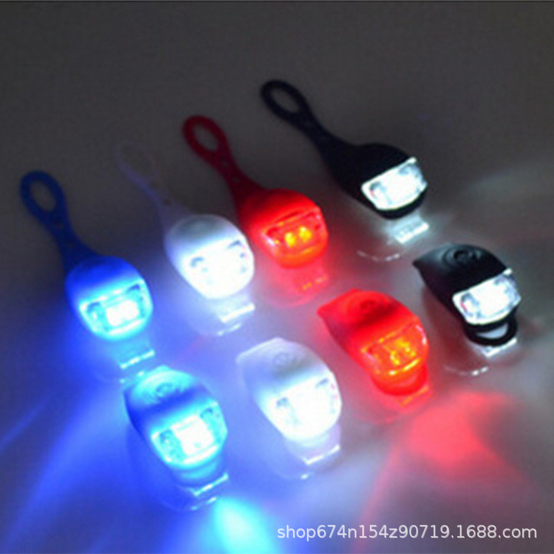 Bicicleta de montaña Rana renacuajo luz de advertencia luz de la bicicleta luz trasera suministro directo de fábrica al por mayor