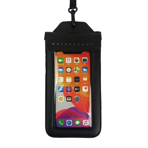 Swimming and diving waterproof mobile phone bag with touch screen rafting water park waterproof mobile phone bag airbag cycling mobile phone case