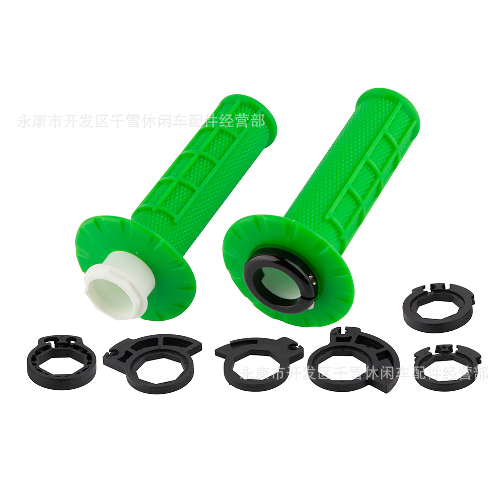 Puños de manillar universales con función de autobloqueo, aptos para motocicletas todoterreno KTM, Honda, Kawasaki, Yamaha GAS.