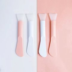 双頭マスクブラシへら棒シリコン塗装マスクブラシ泥膜ブラシシリコンブラシ美容院専用