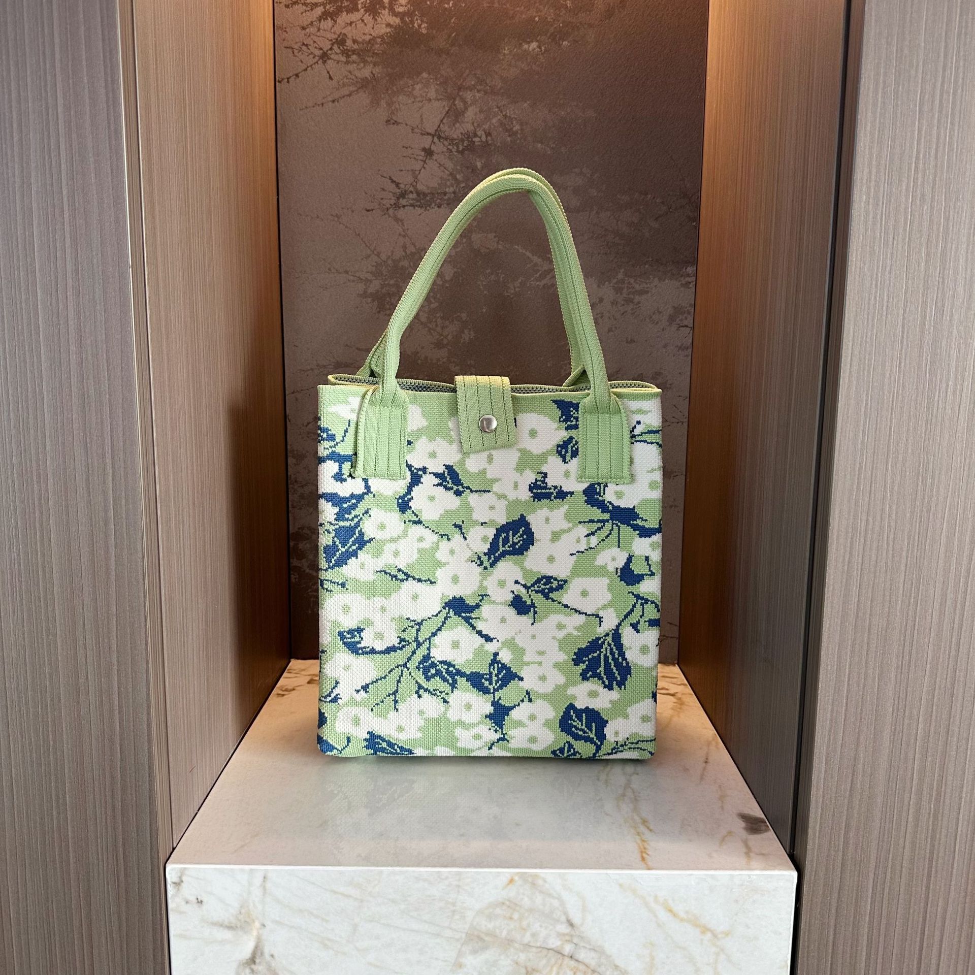 Catuones lindas bolsas de punto bolsas de almacenamiento de viaje pequeño portátil hombro único oblicuo bolsas de teléfono móvil bolsas de mano de mujer versátiles
