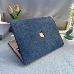 macbookair 保護ケース デニム柄 PU モデル macbookpro ラップトップケース 13/14/