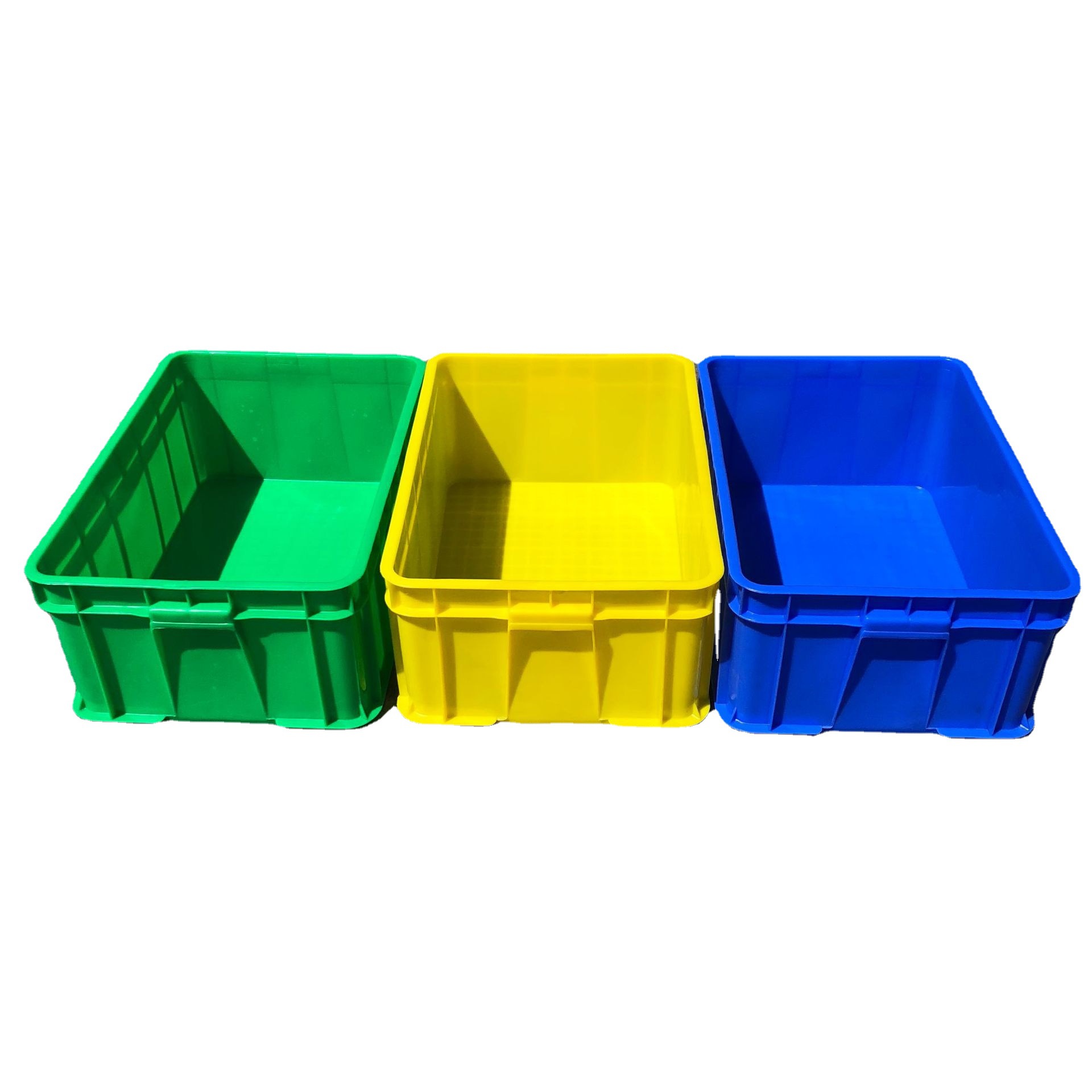 供应山东鱼类运输塑料箱 周转筐 塑胶箱 全新PP材料 可加印LOGO