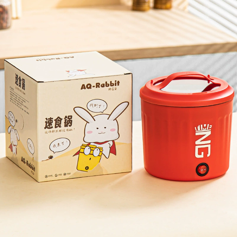 Электрический многофункциональный горшок AQ‑Rabbit, 1,2–2,8 л для лапши и тушения с пароваркой