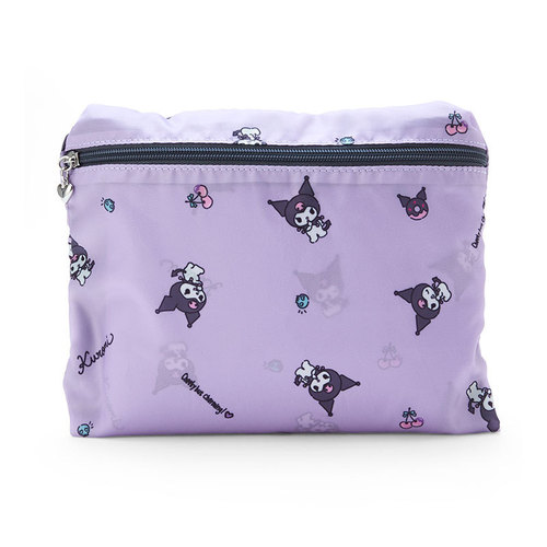Japan Kuromi Hello Kitty Cute Short Travel Bag Large Capacity Foldable Luggage Bag Gym Bag