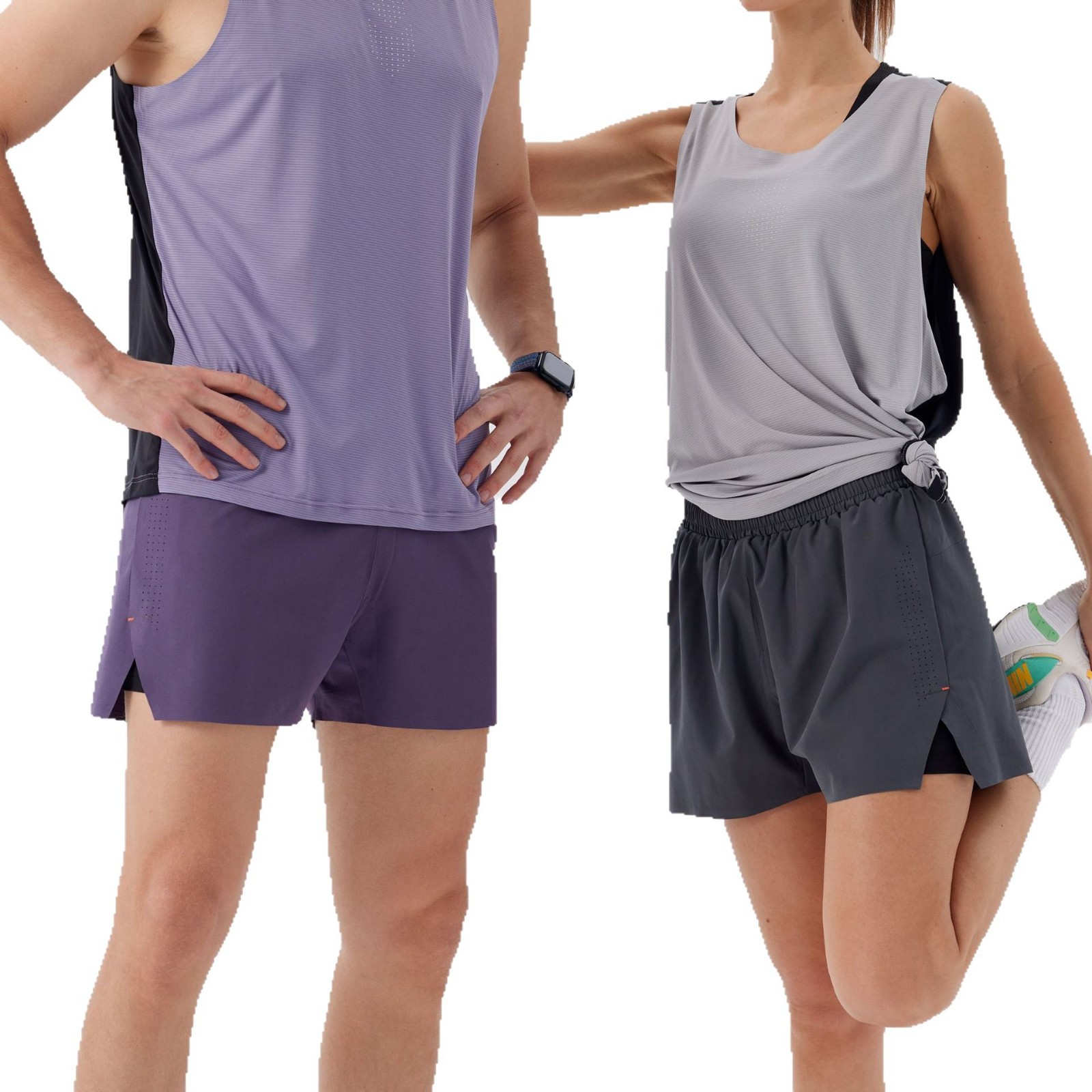 Pantalones cortos de maratón para hombres, pantalones rápidos y secos, ropa deportiva al aire libre con pantalones dobles forrados