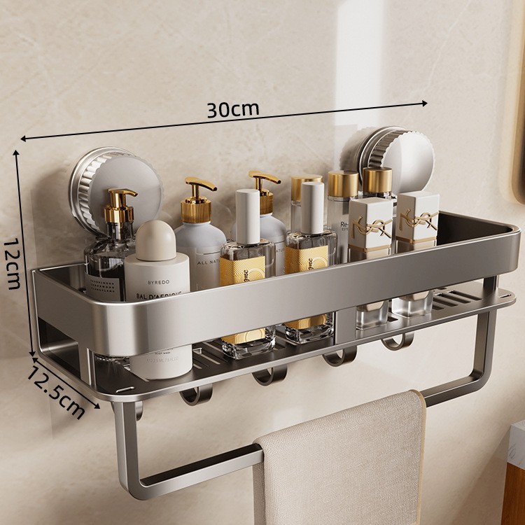 건 애쉬 [단일 레이어 - 후크 및 막대 포함] 업그레이드 및 분리 가능丨 마음대로 30CM 이동 가능