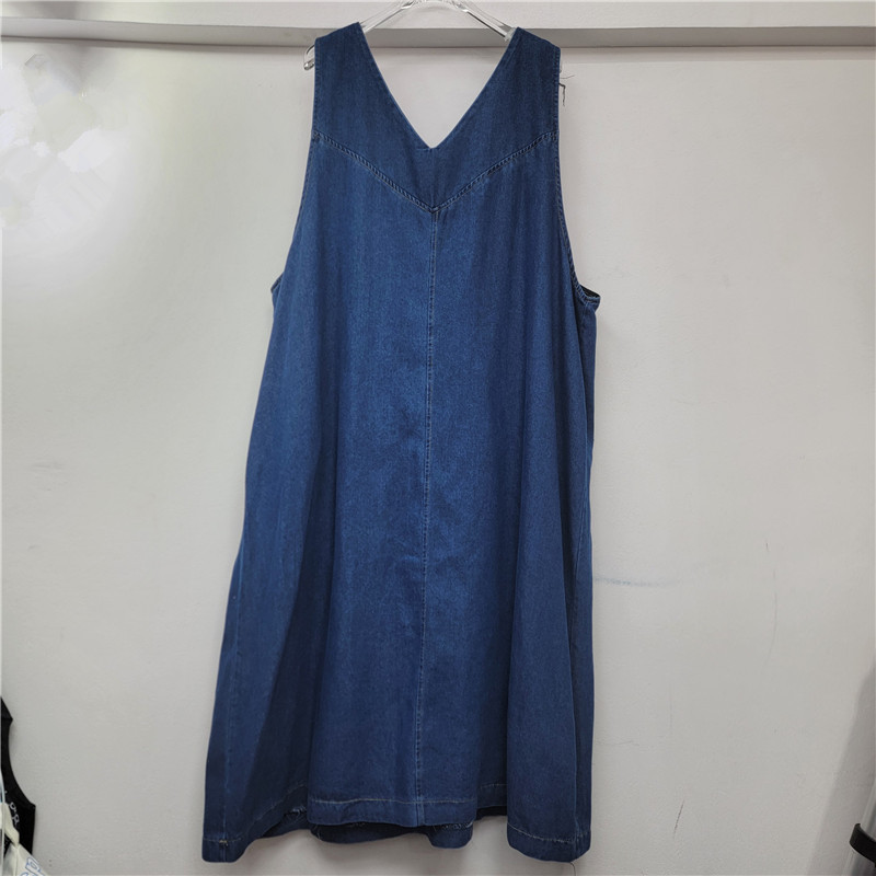 设计感2025秋季新款女背带裙宽松亮片蝴蝶刺绣牛仔连衣裙时尚显瘦|undefined