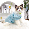 Summer wear Colorful cool and refreshing Thin section Mucilaginous hair silk Cat clothes 2022 new pattern ins Borneol Pets skirt