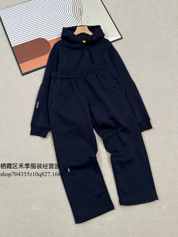 NOCTA Fleece-Lined Collaboration Series: 25 Autumn/Winter Styles with Logo Reflective Strips, Fleece-Lined Hooded Sweatshirts and Sweatpants 659+675