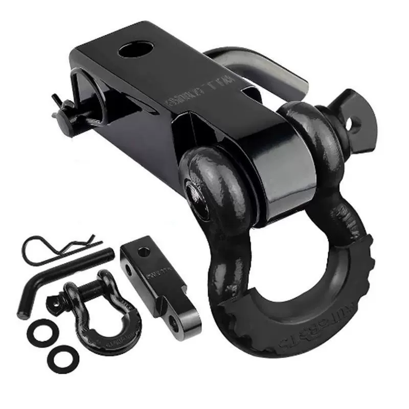 跨境热销碳钢拖车臂2英寸实心方口拖车钩 越野拖车改装等汽车配件