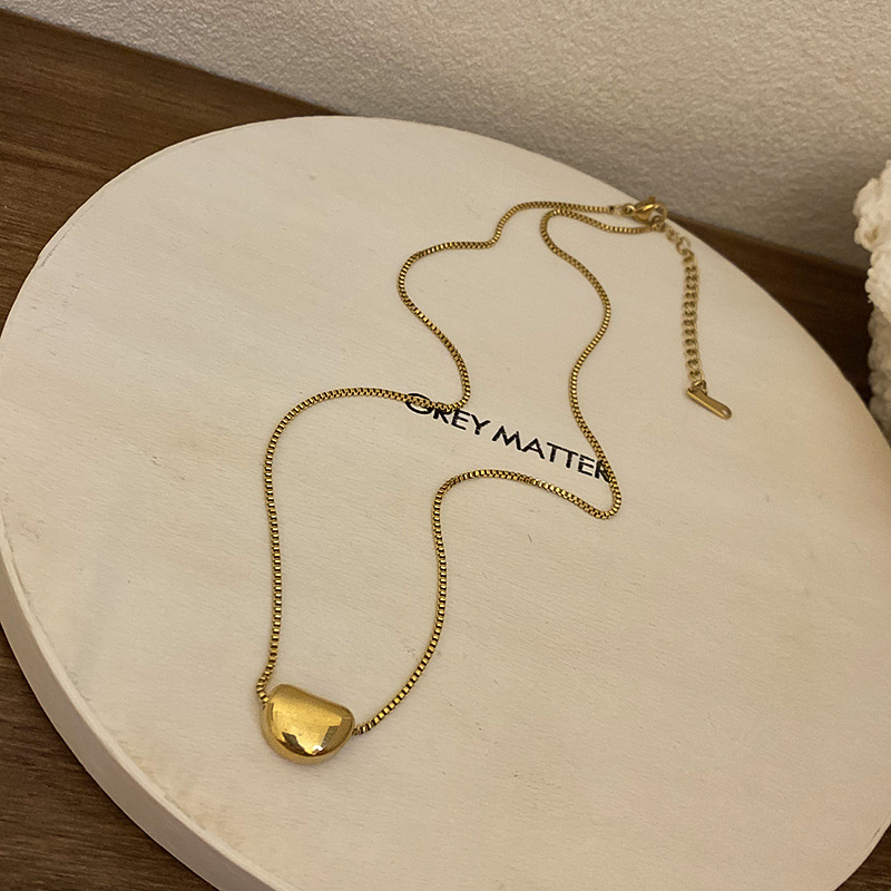 10g Weight PVD Coated Gold Plating Process Golden Plated Plating Material 304 Stainless Steel Pendant Material Double Layer Necklaces, Pendant Necklace, Necklace Classification 304 Stainless Steel Chain Material cable chain, snake chain Chain Type 1 Piece Quantity Daily, Street Occasion 304 Stainless Steel Material Geometric, Letter, Rose Pattern Women's Gender Vintage Style, Classic Style Style Plating Craft Wholesale Jewelry Vintage Style Classic Style Geometric Letter Rose Titanium Steel Plating Cable Chain Snake Chain Double Layer Necklaces Pendant Necklace Necklace 1