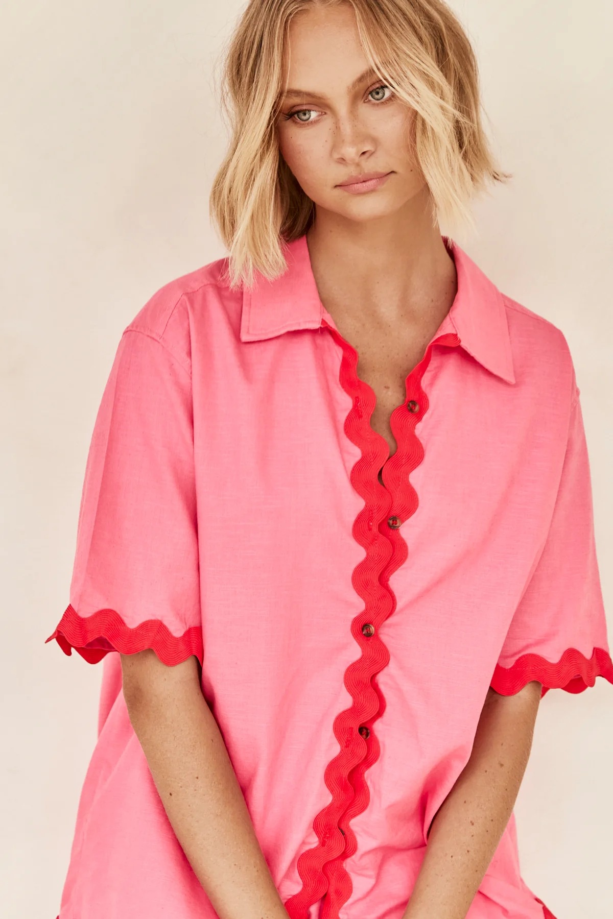 364g Weight Short Sleeve Sleeve Length Spandex, Polyester Fabric Type Shorts Co-ord Set Sets Type 2 Pieces Set Quantity Daily Occasion Turndown Neckline Regular Fit Fit Type Solid Color Pattern Summer, Spring Season Women's Gender Button Design Casual, Simple Style Style Daily Women's Casual Simple Style Solid Color Spandex Polyester Button Shorts Co-ord Set Shorts Sets 20