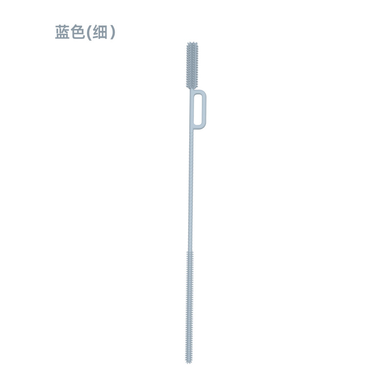 羽泰跨境爆款硅胶吸管刷吸管清洗刷家用便携耐高温食品级硅胶刷|undefined
