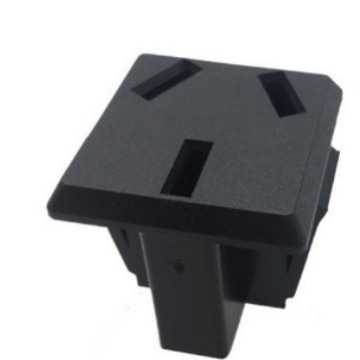 LECI 电源插座DB-F-C DCZ-03 卡入式国标接线插座三孔三插优质