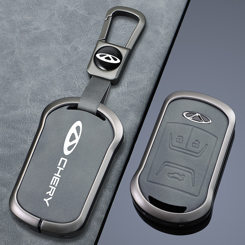 直销奇瑞QQ冰淇淋钥匙套艾瑞泽5/GX瑞虎3/3X5X小蚂蚁车遥控壳高档