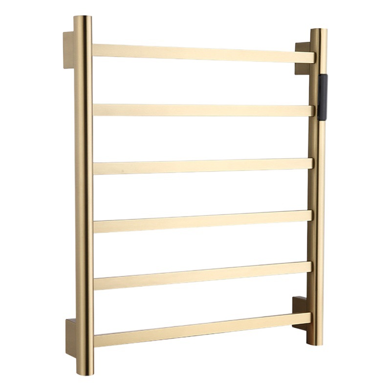 Smart Electric Towel Rack, Carbon Fiber Heating, Stainless Steel Towel Rack, Digital Display with Leakage Protection, Specially Designed for Hotel Projects