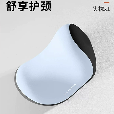 Wholesale Car Headrest and Lumbar Support – Waist support - neck-pillow-blue