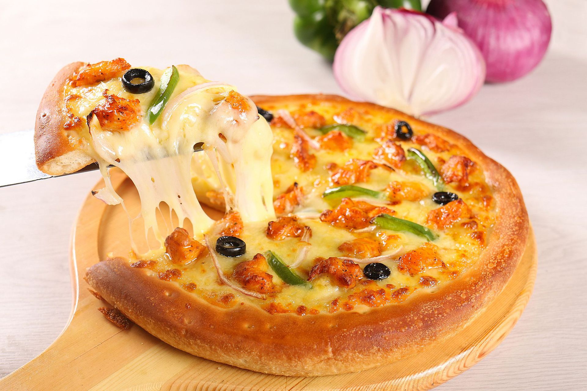 9inch 오를레앙 치킨 피자 370g