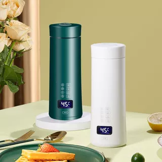 便携电热杯USB保温杯旅行恒温小型烧水杯加热电水壶婴儿调奶器