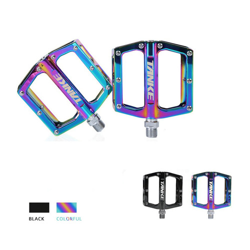 TANKE Carbon Bike - Vibrant Mountain, Road, Folding, Downhill Training, CNC Aluminum Alloy Large Pedals, Cross-border