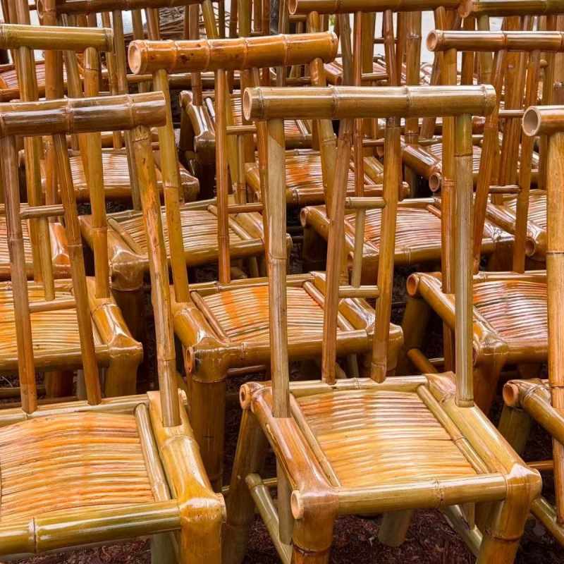 35 seat height i-shaped square back chair