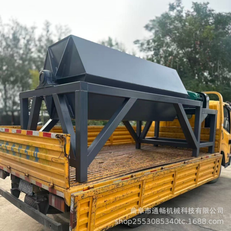 Metal Deburring Roller Polishing Machine, Electric Hexagonal Metal Parts Rust Removal Machine, Fire-Etched Iron Dry Grinding Machine Equipment