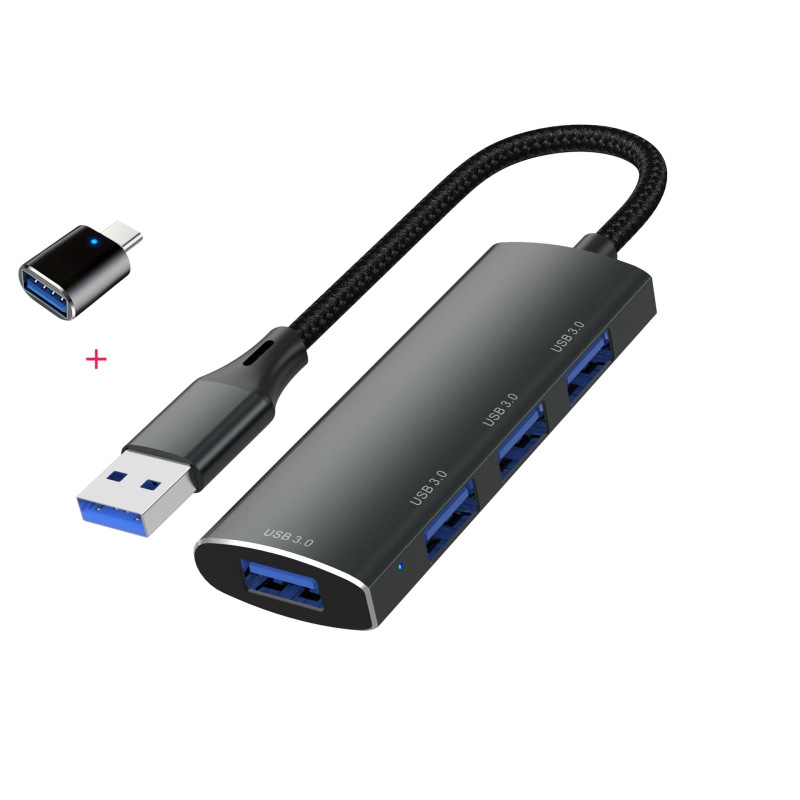 USB3.0ハブ 複数ポートアダプター コンピューター用USBメモリ拡張器 キーボード・マウス拡張ドック マルチポート|undefined