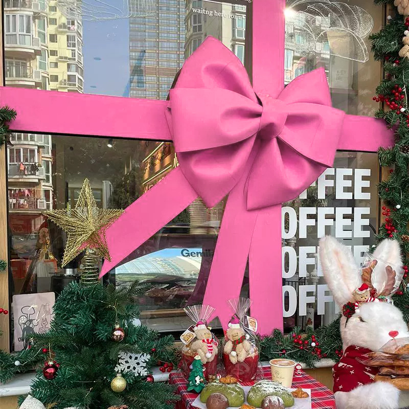 새 집 입구 문 상점 분홍색 천 스트립 길이 3m 너비 22cm (나비 넥타이 제외)