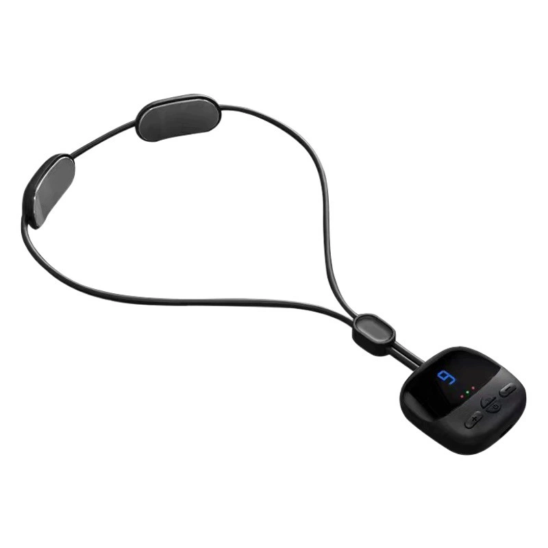 Трансграничный мини-портативный горячий компресс для массажа плеча и шеи прибор импульсной физиотерапии шейный массаж шейного отдела позвоночника Подвеска для шеи