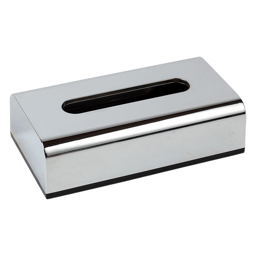 Habitación de hotel suministros de plástico galvanoplastia caja de pañuelos caja de rollo de estilo europeo hogar caja de pañuelos largos sala de estar caja de pañuelos