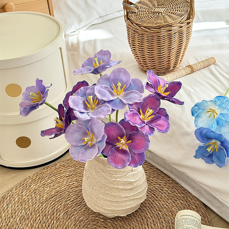 3D Printed Tulip Artificial Flower Home Living Room Decoration Bouquet DIY Wedding Artificial Flower Photography Props 3D Printed Tulip Artificial Flower Home Living Room Decoration Bouquet DIY Wedding Artificial Flower Photography Props