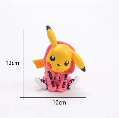 핑크색 스웨트셔츠 피카츄 1개