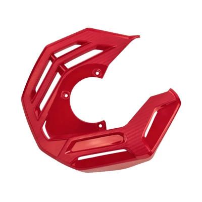 Motorcycle Safety Supplies: cover set disc brake protection - red-brake-cover-new-honda-big-hole