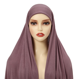 New chiffon bandana pleated cap suit monochrome mercerized cotton bandana pleated base cap