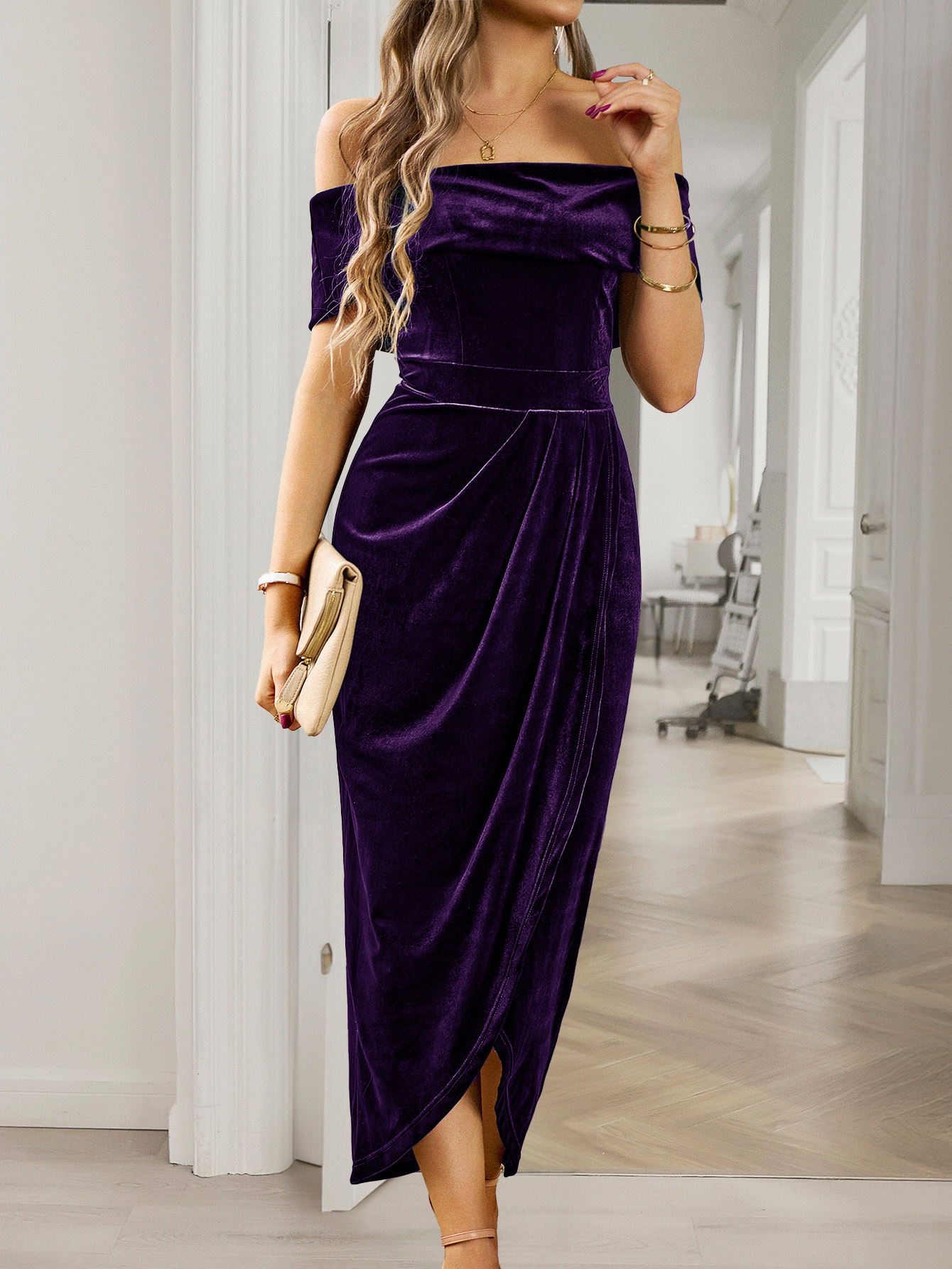 Women's Elegant Maxi Bodycon Dress