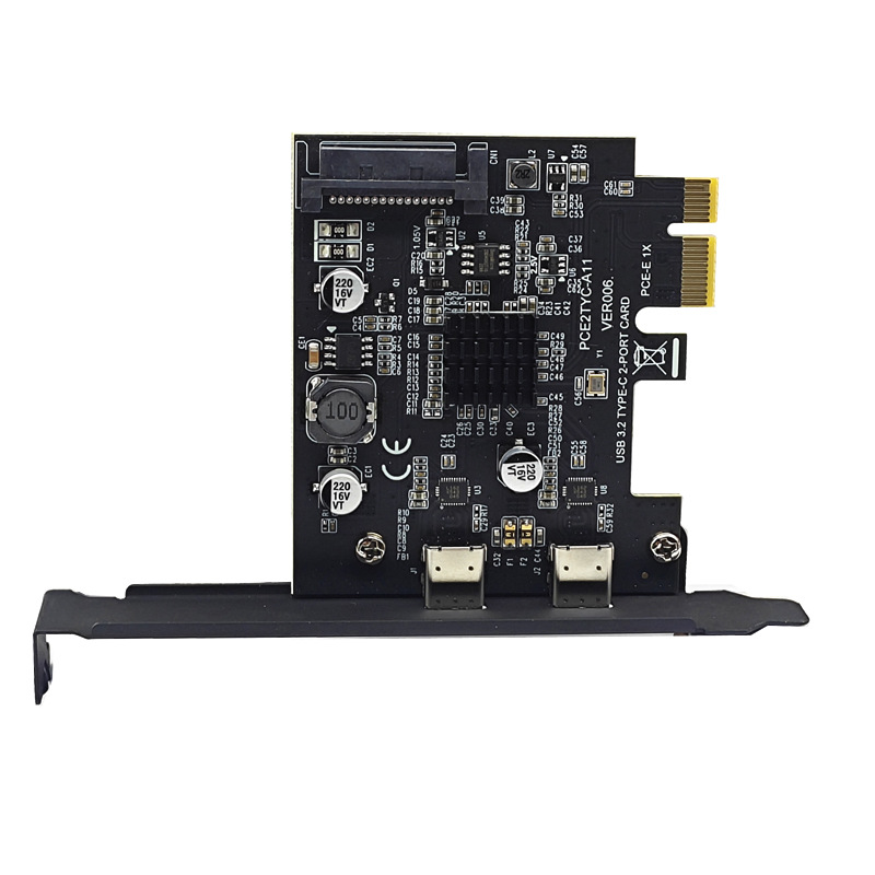 USB3.2��չ��GEN2˫Type-C��ASMedia��˶ASM3142ת��10Gbps